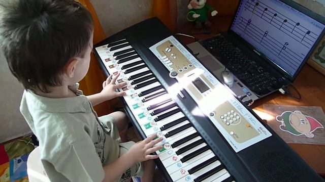 SOFT MOZART RECITAL May 2015: Аким 4г 3м играет Away with Melancholy (from Magic Flute). В.Моцарт смотреть онлайн