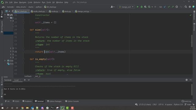 Python Data Structures - Stacks смотреть онлайн