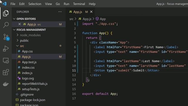 focus management in react смотреть онлайн