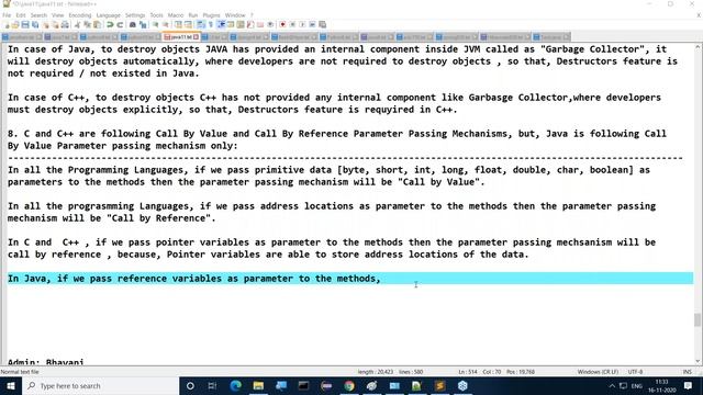 CORE JAVA (with PROJECT) tutorials || Session - 12 || by Mr. Nagoor Babu On 16-11-2020 @11AM смотреть онлайн