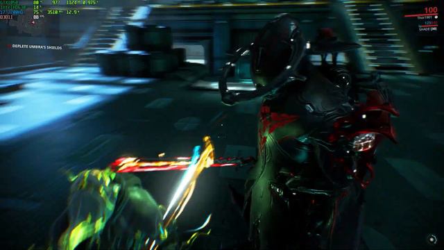 Warframe : Deplete Umbra's shield / Easy mod смотреть онлайн