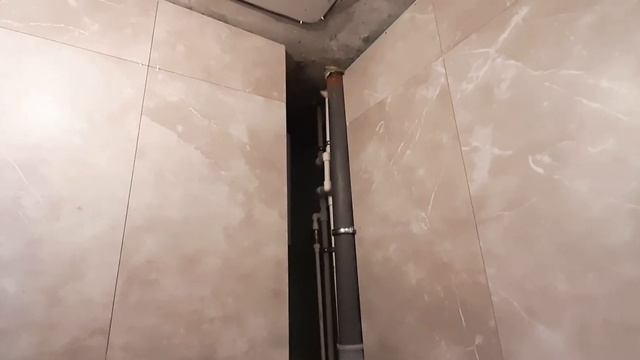 Отделка и сантехника в санузлах по проекту. Плитка. смотреть онлайн
