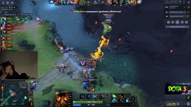 МИПОШКА ГАЙД ПО САПОРТУ НА ЛИНИИ / Miposhka РАЗБОР ИГРЫ СПИРИТ - СИКРЕТ /Team Spirit Dota 2 / Дота смотреть онлайн