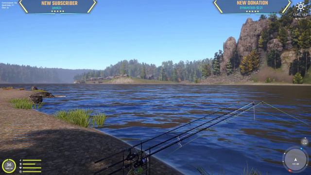 Ladoga Whitefish + E Sturgeons + Amber | Russian Fishing 4 смотреть онлайн