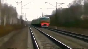 Электропоезд Электричка Клип