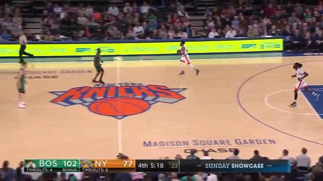Mindaugas Kuzminskas vs Boston Celtics 02.04.2017 (11Pts) смотреть онлайн