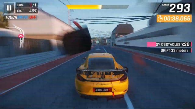 Asphalt 9 | Cayman GT4 Clubsport Grand Prix | Practice Round - Touchdrive Guide смотреть онлайн
