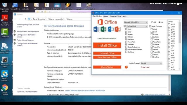 ✅DESCARGAR OFFICE 2019 FULL ESPAÑOL +ACTIVADOR смотреть онлайн