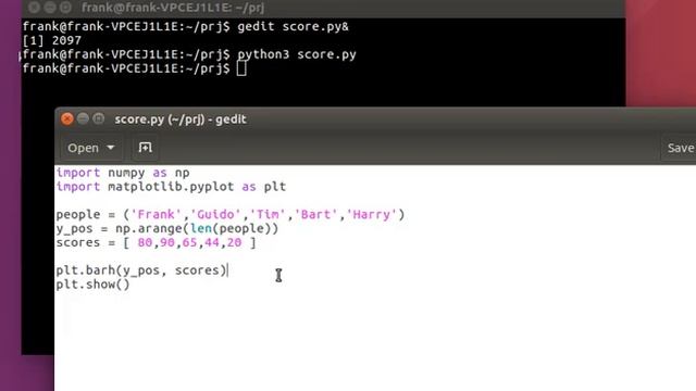 Horizontal bar chart with Python (matplotlib) смотреть онлайн