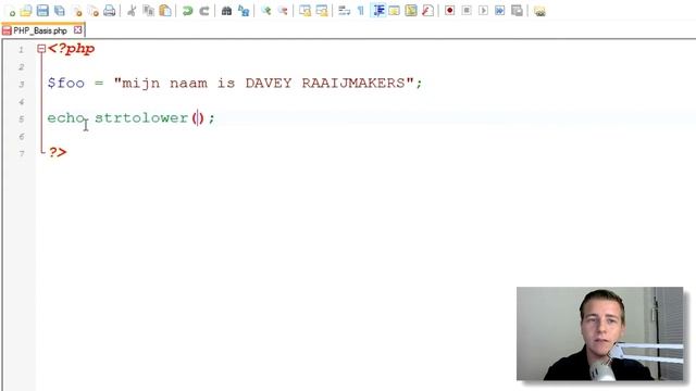 STRTOLOWER() | PHP BASIS #7 смотреть онлайн