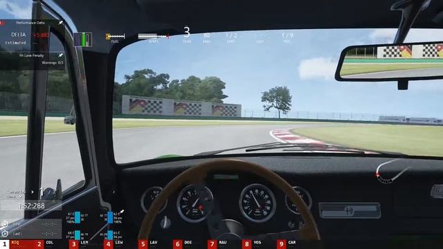 [Assetto Corsa] (Alfa Romeo GTA - Prato) AI 100% Logitech G27. 1080p 60fps смотреть онлайн