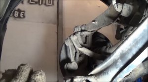 Toyota Fielder, Wish (4WD) - Замена задней ступицы не снимая привода