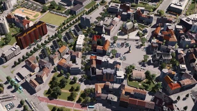 German City Through The Ages (Cities:Skylines) смотреть онлайн