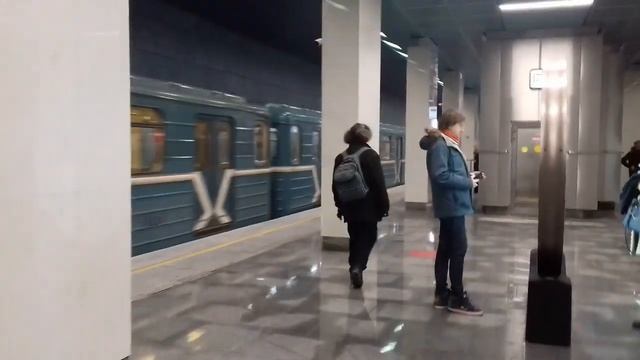 Обзор станции метро "Беломорская" Московского Метрополитена. смотреть онлайн