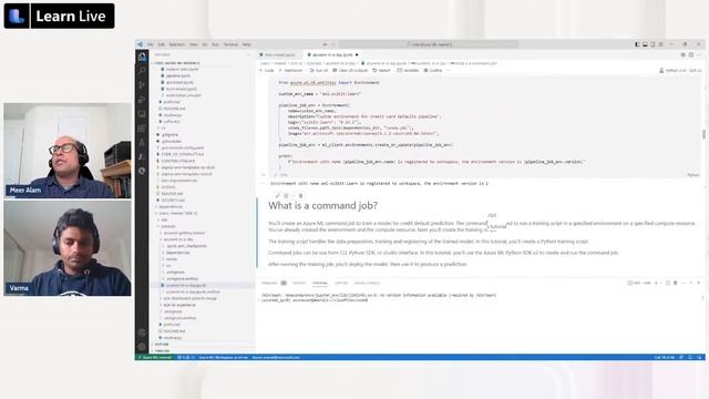 Learn Live - Azure ML Developer Experience смотреть онлайн