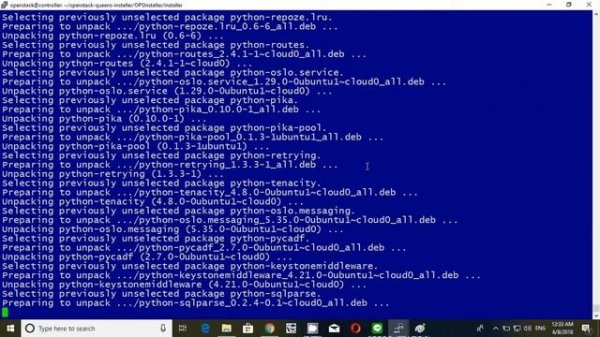 OpenStack queens installation part7