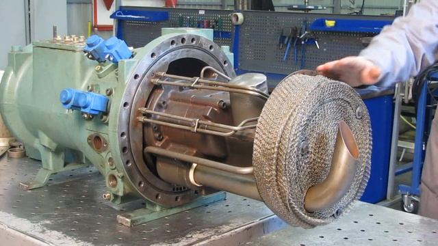 Структура винтового компрессора Bitzer СSH смотреть онлайн