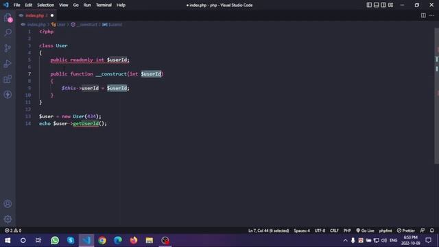 PHP 8 Read-only Property - What's new in PHP 8 смотреть онлайн