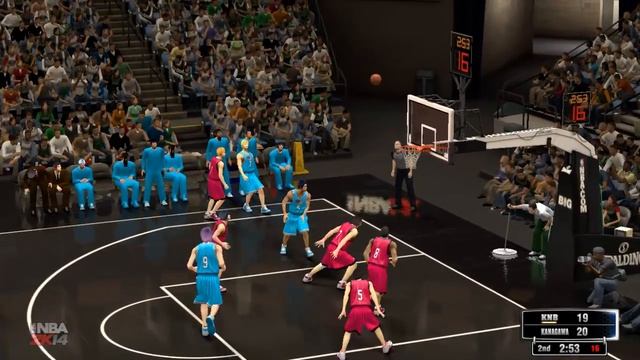 Generation of Miracles vs Uncrowned Kings 2 - Kuroko no Basket NBA 2K Gameplay смотреть онлайн