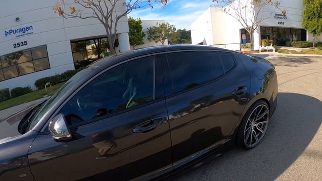 GoPro Hero8 Black on Kia Stinger смотреть онлайн