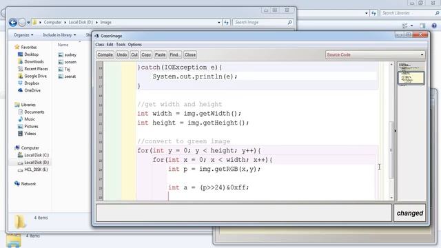 Java | How to convert color image into Red Green Blue image смотреть онлайн