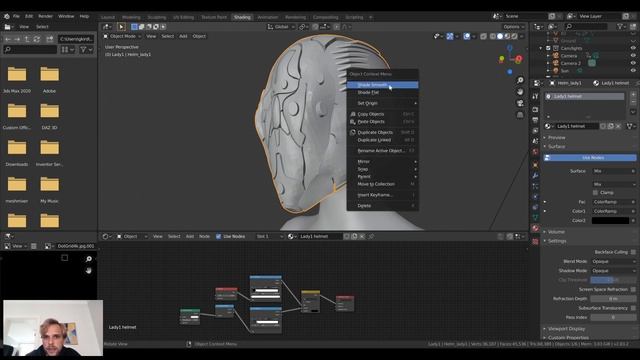 Animated character setup in Blender - Making of MC01 animation - Part 4 смотреть онлайн