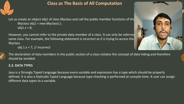 Part 4-Computer- Class 9 & 10(Java Object, Method & DataType) смотреть онлайн