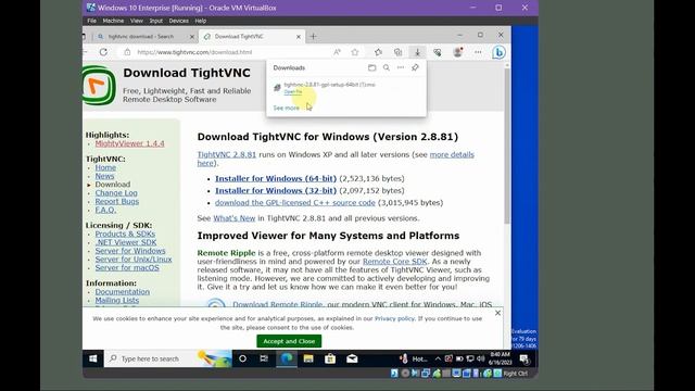 Setting up a Remote Session using TightVNC - Step-by-Step Guide смотреть онлайн