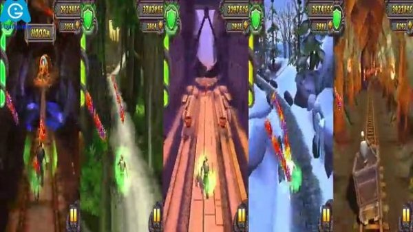 iGameMix/Temple Run 2^SirMontague*Fall Jungle,Lost Jungle,Blazing Sand,Frozen Shadow&Sky Summit #19