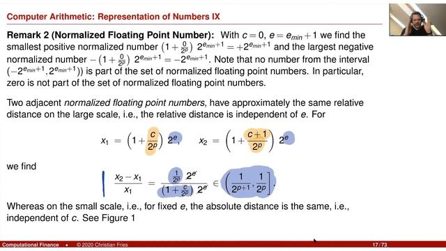 Lecture Computational Finance / Numerical Methods 01: Computer Arithmetic (1/2): integers, IEEE 754 смотреть онлайн