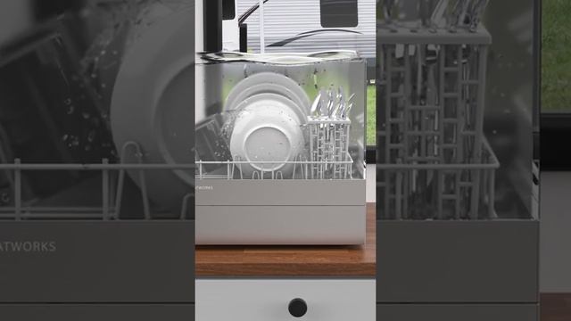 Best Portable Countertop Dishwasher For 2022 смотреть онлайн