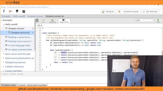 Kotlin Beginner Tutorial | Let's Build A SIMPLE Pure Kotlin Application (w/ Browser Only!!!) смотреть онлайн