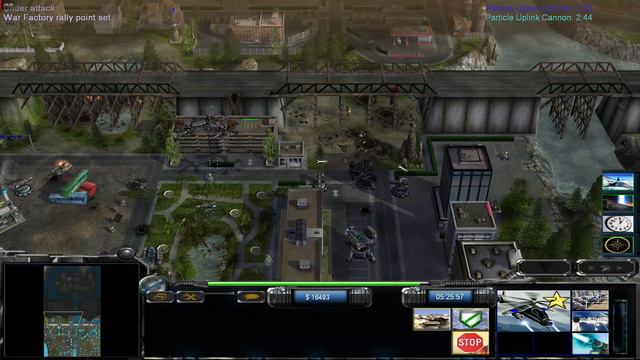 C&C Generals Contra 009 Patch 2 Laser general vs Cybernetic general[Hard](13) смотреть онлайн
