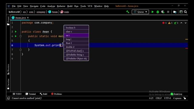 HELLO WORLD PROGRAM IN JAVA смотреть онлайн