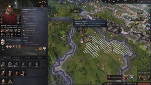 Let's Play Crusader Kings 3: Haus Marburg #119 - Voll von Inspiration смотреть онлайн