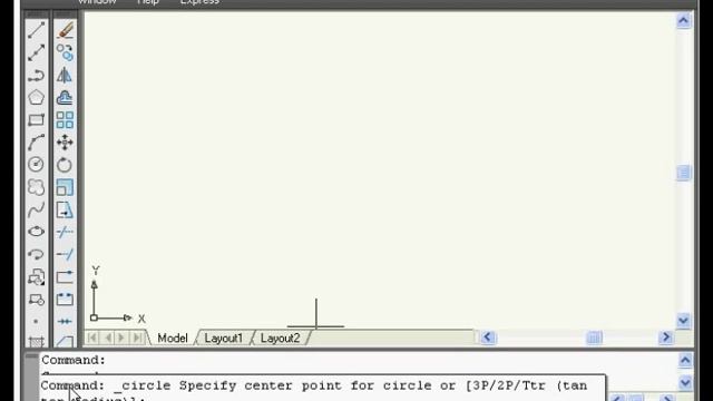 AutoCAD Tutorial - Circle Command (3 Point, 2 Point Tan Tan Radius, Tangent Circles) смотреть онлайн