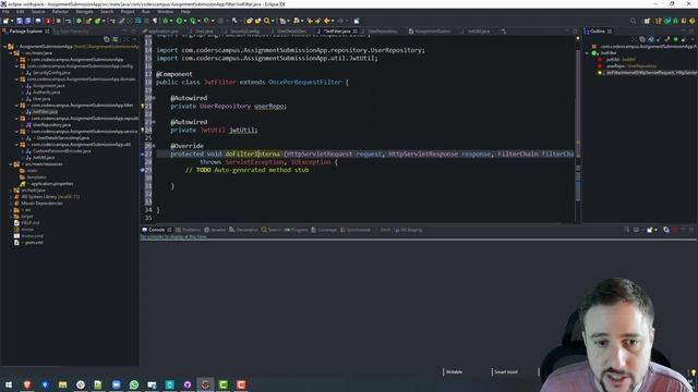 Adding a JWT Filter for Spring Security смотреть онлайн