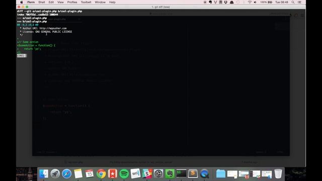 #12 git diff - Git for WordPress Developers смотреть онлайн