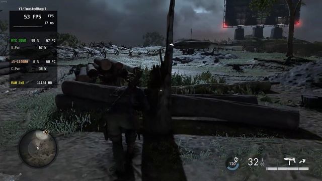 Sniper Elite 5 RTX 3050 4GB Ultra Settings смотреть онлайн