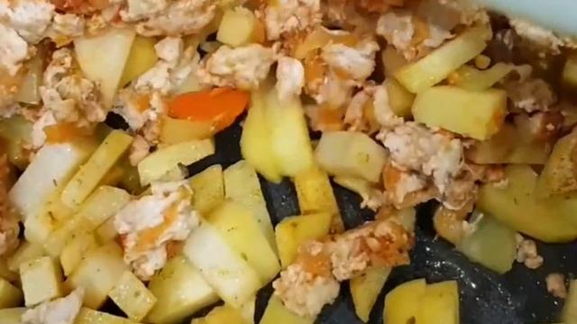 Очень вкусный рецепт ужина с неизвестным названием. За основу брала турецкое блюдо. Вам понравится! смотреть онлайн
