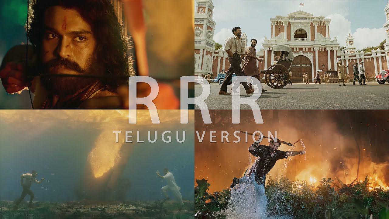 Amazing Shots Of RRR (Telugu Version)