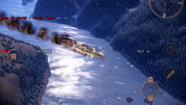 Sky gamblers:Storm riders 2. online. ipad pro. 1vs2. смотреть онлайн