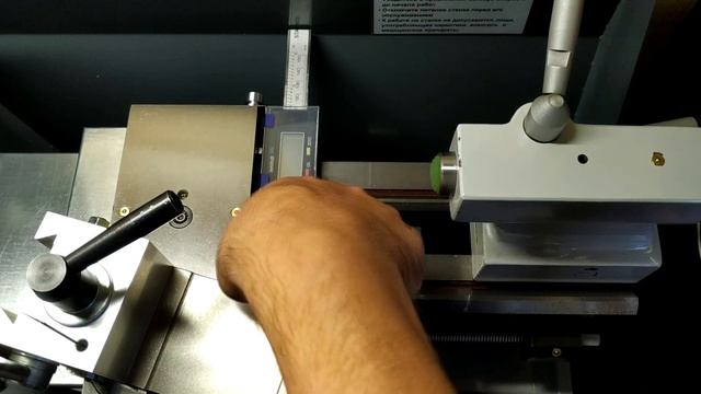 УЦИ из штангенциркуля для токарного FDB Turner 180х300 смотреть онлайн