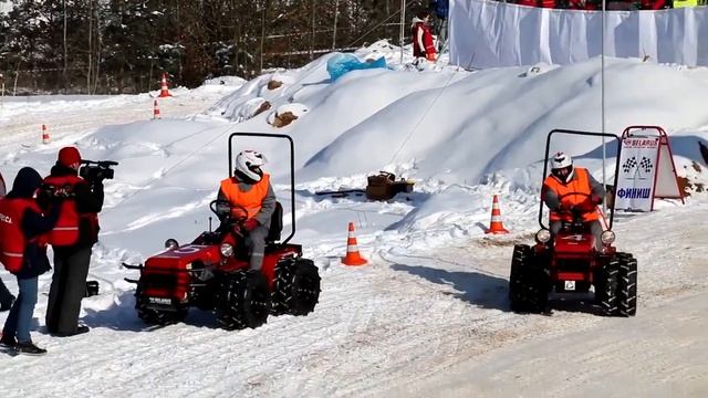 Тракторный биатлон Минитракторы 132Н, 152, 112 мини-трактор смотреть онлайн