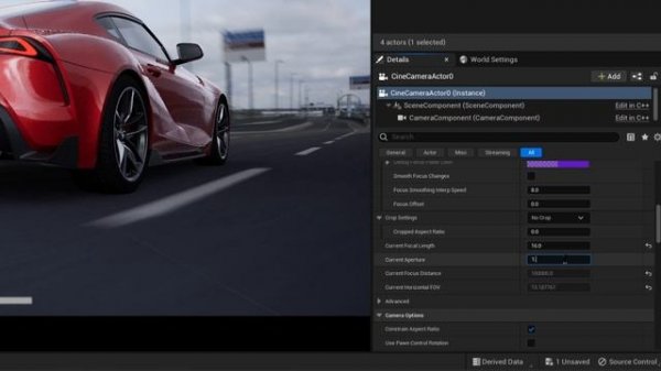 PHOTOREAL CAR RENDER TIPS | Unreal Engine 5
