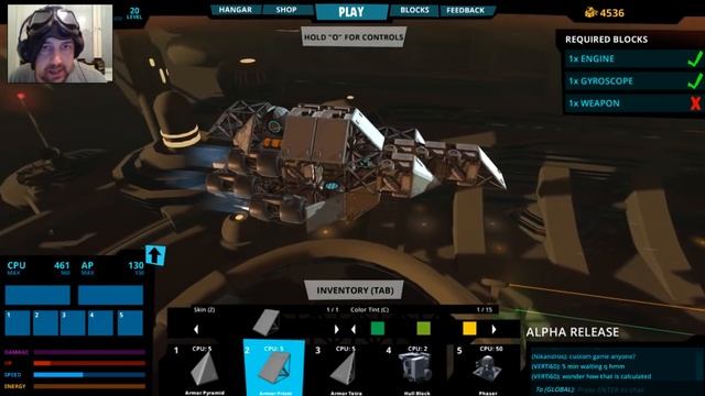 Galactic Junk League - Tables First Ship Build смотреть онлайн