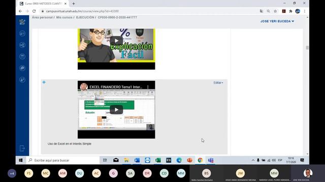 Métodos Cuantitativos en Finanzas UNAH CURC смотреть онлайн
