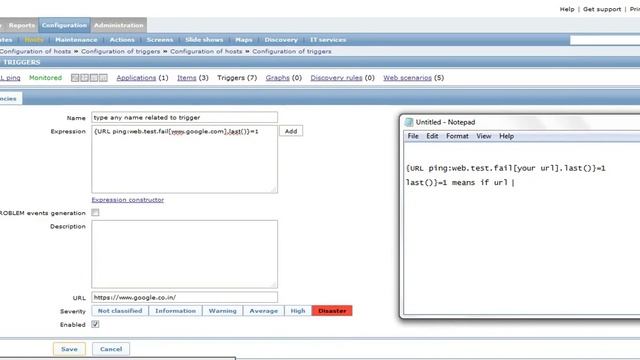 zabbix create a trigger смотреть онлайн