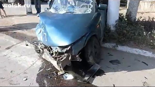 В Вольске «Ауди» протаранила «десятку»