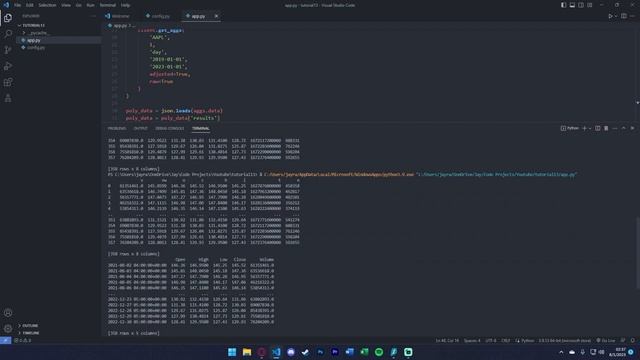 Python Backtesting Stock Data with Polygon.io смотреть онлайн